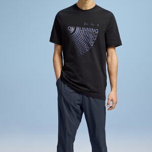 On Running Men’s On-T Radar Black (Logo Graphic)